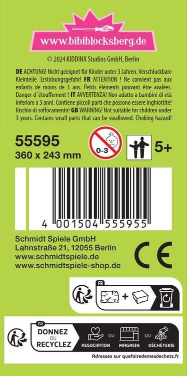 Produktbild: Puzzle Box Schmidt Spiele Bibi & Tina im Metallkoffer 2x60 2x100 Teile