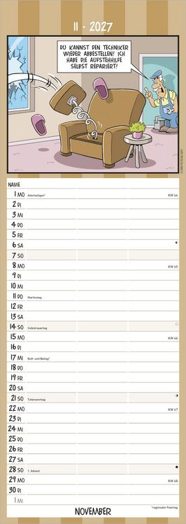 Produktbild: Rentner-Kalender 2027