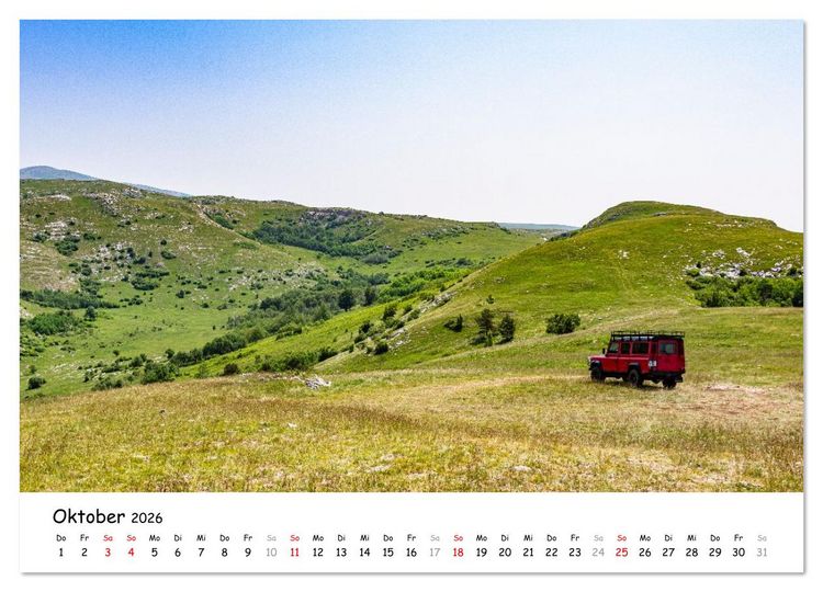 Produktbild: Wildpferde am Kruzi Plateau (Wandkalender 2026 DIN A3 quer), CALVENDO Monatskalender