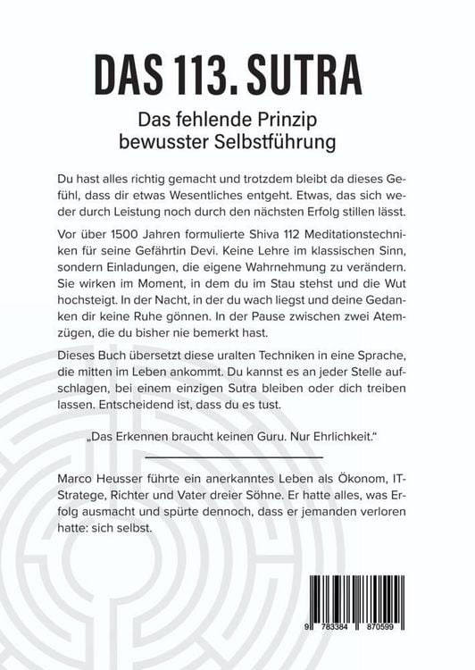 Produktbild: Das 113. Sutra