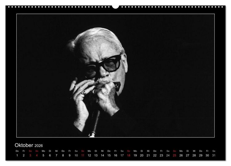 Produktbild: Jazz onstage (Wandkalender 2026 DIN A2 quer), CALVENDO Monatskalender
