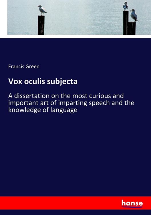 Produktbild: Vox oculis subjecta