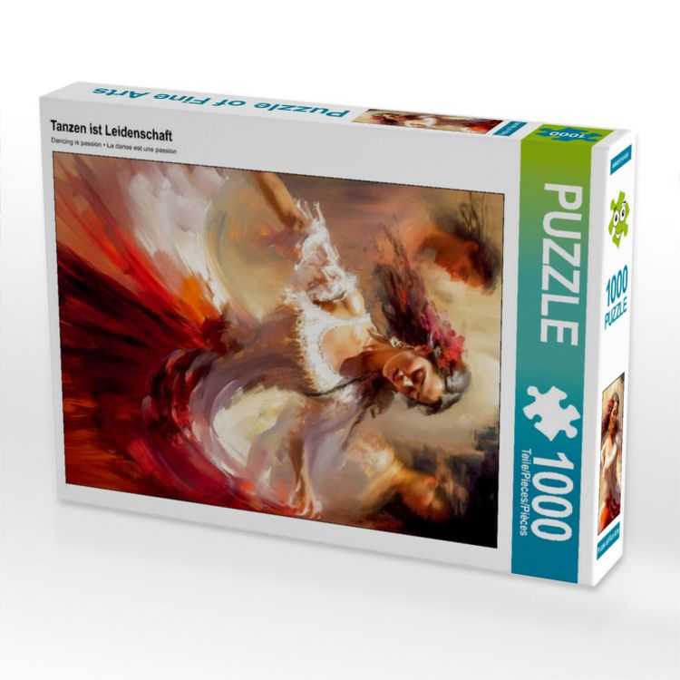 Produktbild: CALVENDO Puzzle Tanzen ist Leidenschaft | 1000 Teile Lege-Gr&ouml;&szlig;e 64x48cm Foto-Puzzle f&uuml;r gl&uuml;ckliche Stunden