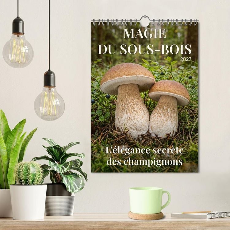 Produktbild: MAGIE DU SOUS-BOIS (Calendrier mural 2027 DIN A4 horizontal), CALVENDO calendrier mensuel