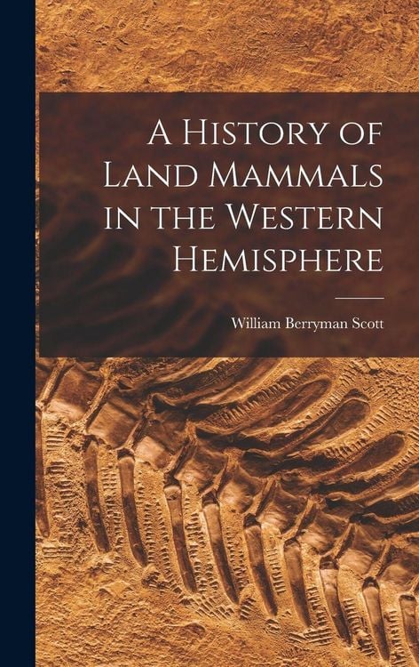 Produktbild: A History of Land Mammals in the Western Hemisphere
