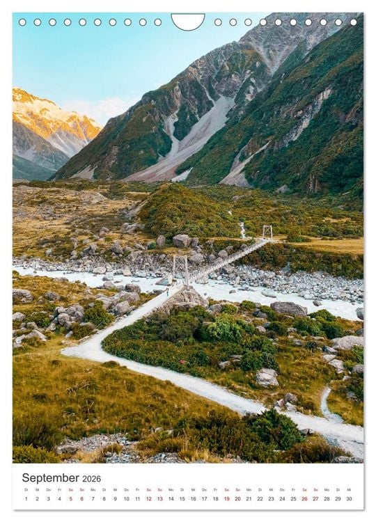 Produktbild: Neuseeland - Das Traumland schlechthin. (Wandkalender 2026 DIN A4 hoch), CALVENDO Monatskalender