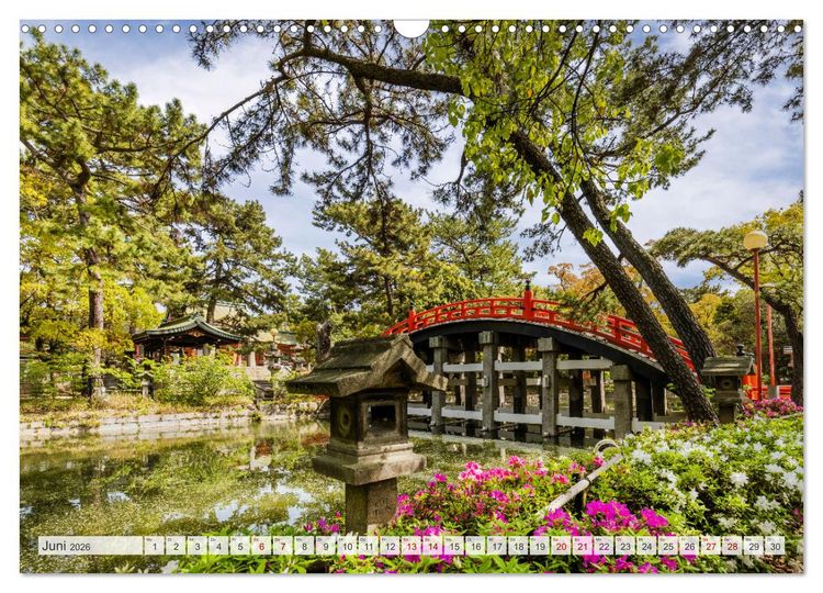 Produktbild: JAPAN Reise durch Zeit und Sch&ouml;nheit (Wandkalender 2026 DIN A3 quer), CALVENDO Monatskalender