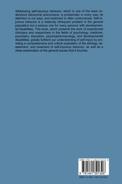 Produktbild: Self-injurious Behavior