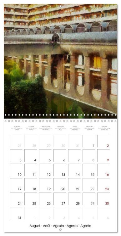 Produktbild: Brutalist Architecture of London (Wall Calendar 2026 12 &times; 12 Inch) CALVENDO 12 Month Wall Calendar