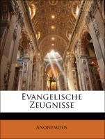 Produktbild: Anonymous: Ger-Evangelische Zeugnisse