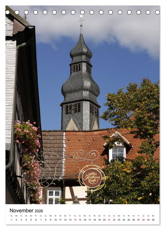 Produktbild: Hofheim am Taunusvom Frankfurter Taxifahrer Petrus Bodenstaff (Tischkalender 2026 DIN A5 hoch), CALVENDO Monatskalender