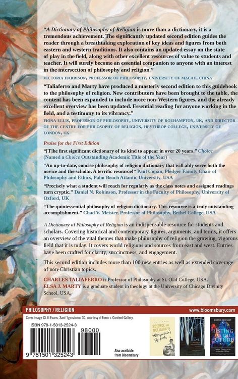 Produktbild: A Dictionary of Philosophy of Religion, Second Edition