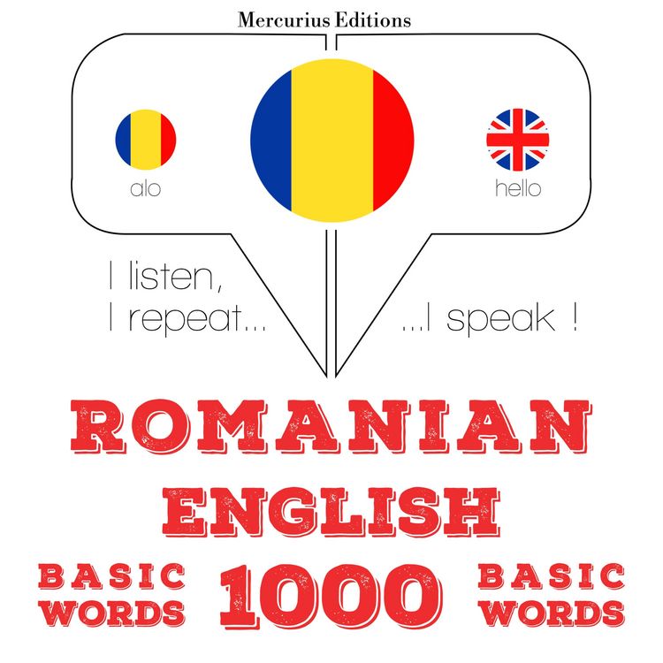 Produktbild: English - Romania: 1000 de cuvinte de bază