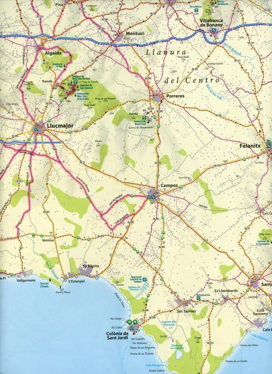 Produktbild: Rennradkarte Mallorca
