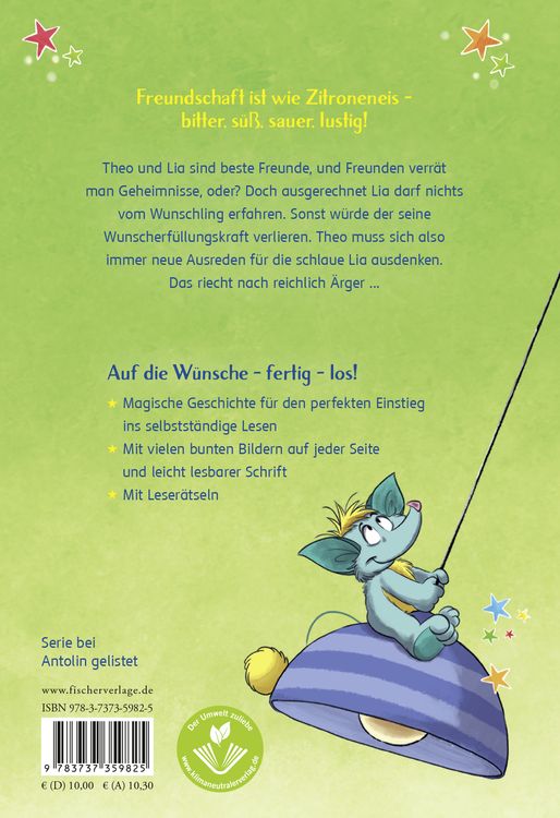 Produktbild: Der Wunschling &ndash; Freundschaft ist wie Zitroneneis