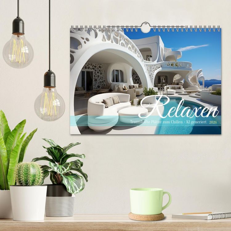 Produktbild: Relaxen (Wandkalender 2026 DIN A4 quer), CALVENDO Monatskalender