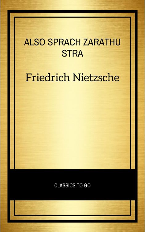 Produktbild: Also sprach Zarathustra