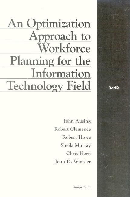 Produktbild: Optimization Approach to Workforce Planning for the Informat