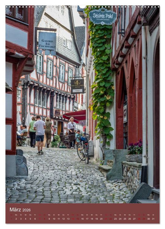 Produktbild: Domstadt Limburg (hochwertiger Premium Wandkalender 2026 DIN A2 hoch), Kunstdruck in Hochglanz