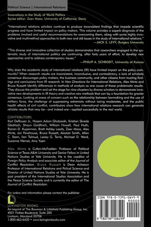 Produktbild: New Directions for International Relations