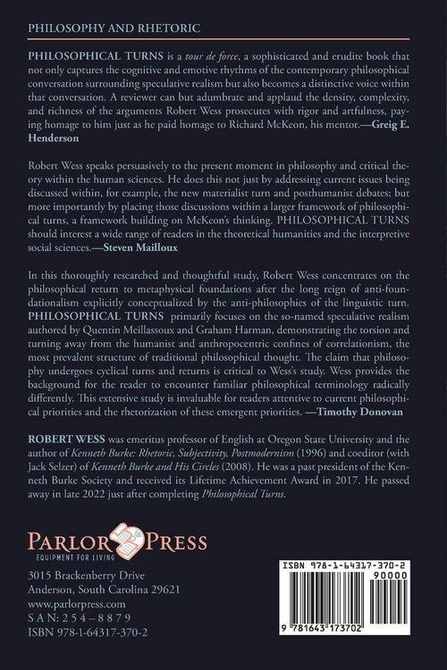 Produktbild: Philosophical Turns