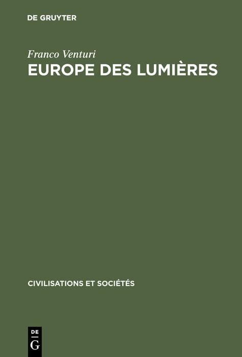 Produktbild: Europe des lumi&egrave;res