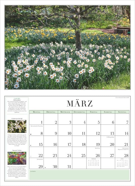 Produktbild: Garten-Kalender 2027