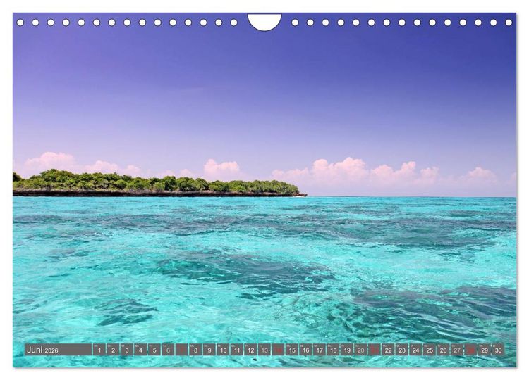 Produktbild: Sansibar (Wandkalender 2026 DIN A4 quer), CALVENDO Monatskalender