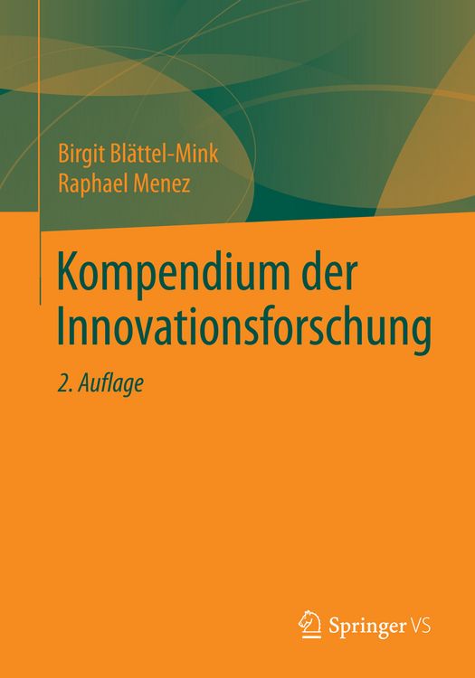 Produktbild: Kompendium der Innovationsforschung