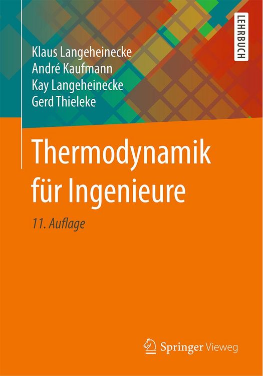 Produktbild: Thermodynamik f&uuml;r Ingenieure