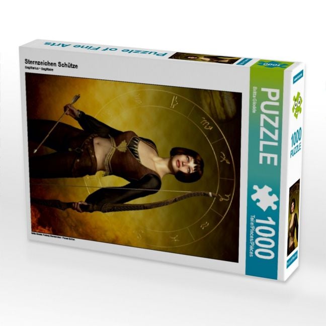 Produktbild: CALVENDO Puzzle Sternzeichen Sch&uuml;tze | 1000 Teile Lege-Gr&ouml;&szlig;e 64x48cm Foto-Puzzle f&uuml;r gl&uuml;ckliche Stunden