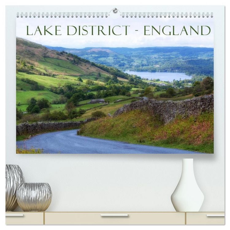 Produktbild: Lake District England (hochwertiger Premium Wandkalender 2026 DIN A2 quer), Kunstdruck in Hochglanz