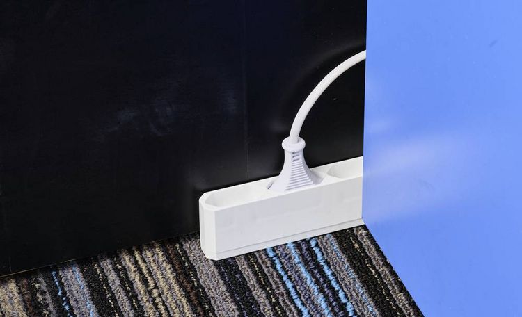 Produktbild: Sygonix SY-5806878 Steckdosenleiste 4fach Wei&szlig; Eurostecker 1St.