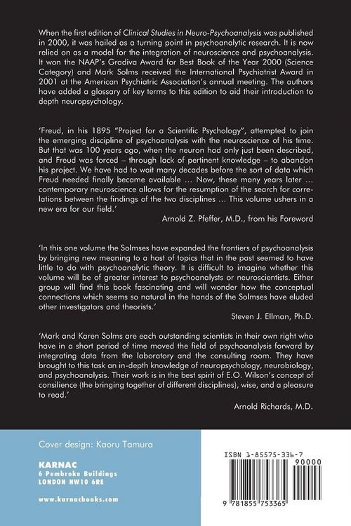 Produktbild: Clinical Studies in Neuro-psychoanalysis