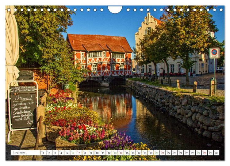 Produktbild: Mein buntes Mecklenburg (Wandkalender 2026 DIN A4 quer), CALVENDO Monatskalender