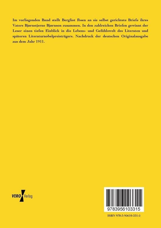 Produktbild: Briefe aus Aulestad an seine Tochter Bergliot Ibsen