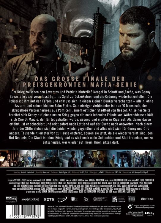 Produktbild: Gomorrha - Staffel 5 [3 DVDs]