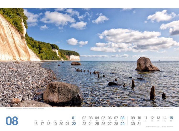 Produktbild: Ostsee ReiseLust Kalender 2027 | von Flensburg bis nach Usedom