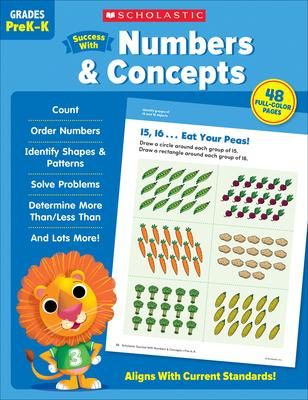 Produktbild: Scholastic Success with Numbers & Concepts Workbook