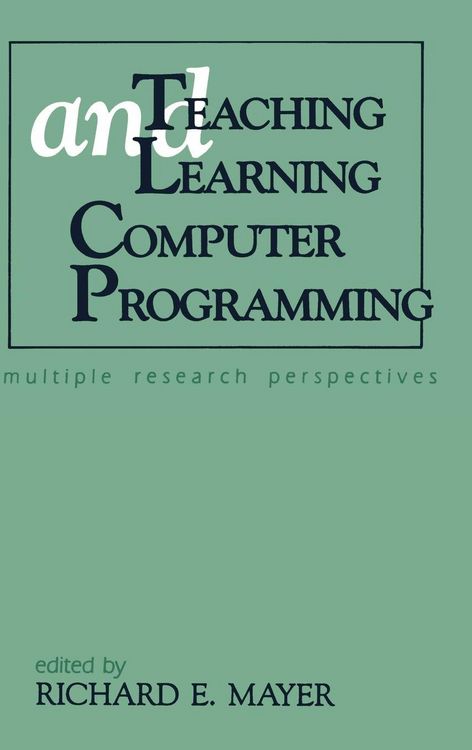 Produktbild: Teaching and Learning Computer Programming