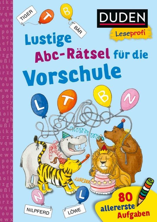 Produktbild: Duden Leseprofi &ndash; Lustige Abc-R&auml;tsel f&uuml;r die Vorschule