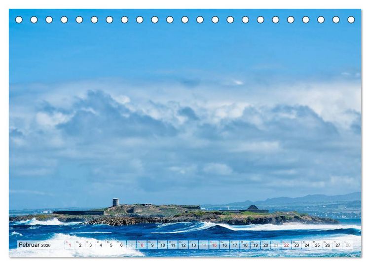 Produktbild: Mauritius - Perle im Indischen Ozean (Tischkalender 2026 DIN A5 quer), CALVENDO Monatskalender