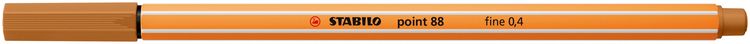 Produktbild: STABILO Point 88 ocker dunkel
