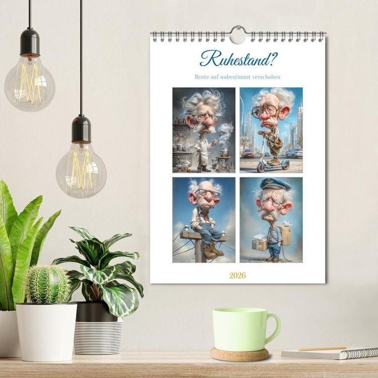 Produktbild: Ruhestand? (Wandkalender 2026 DIN A4 hoch), CALVENDO Monatskalender