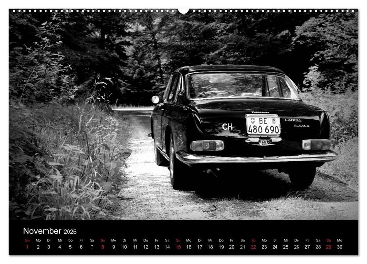 Produktbild: Lancia Flavia (Wandkalender 2026 DIN A2 quer), CALVENDO Monatskalender