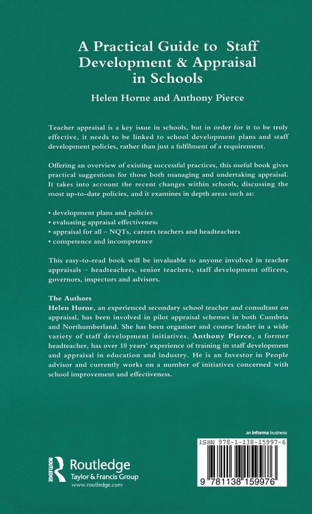 Produktbild: A Practical Guide to Staff Development and Appraisal in Schools