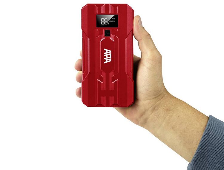 Produktbild: APA Schnellstartsystem Powerpack 10Ah 4S LiPo 16443 Starthilfestrom (12 V)=400A 12 V-Ausgang 1x, SOS-Signalleuchte, Verpolungs-
