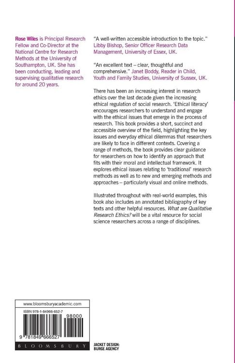 Produktbild: What Are Qualitative Research Ethics?