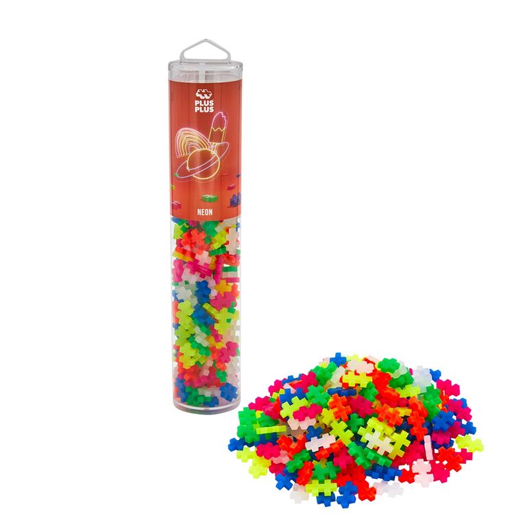 Produktbild: Plus-Plus Tube Neon Mix 240 pcs