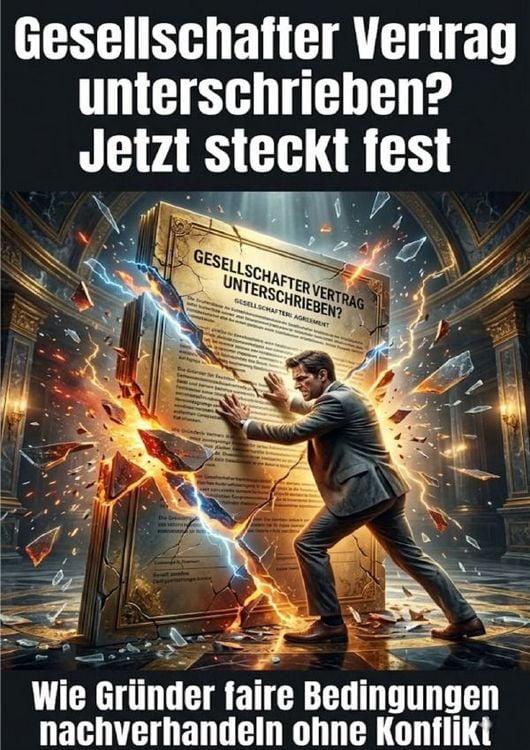 Produktbild: Gesellschafter Vertrag unterschrieben? Jetzt steckt fest